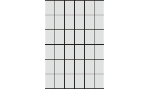 Etykiety samoprzylepne białe matowe na arkuszach A4 klej standardowy   35x49.5