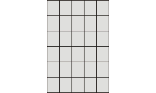 Etykiety samoprzylepne białe matowe na arkuszach A4 klej standardowy   42x49.5